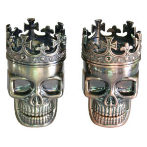 Grinder king skull cross