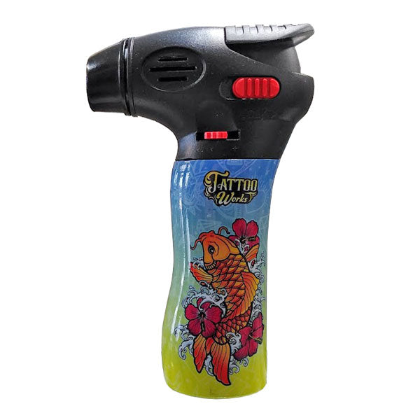 TATTOOWORKS EASY GRIP CRAZY DESIGN TORCH LIGHTER