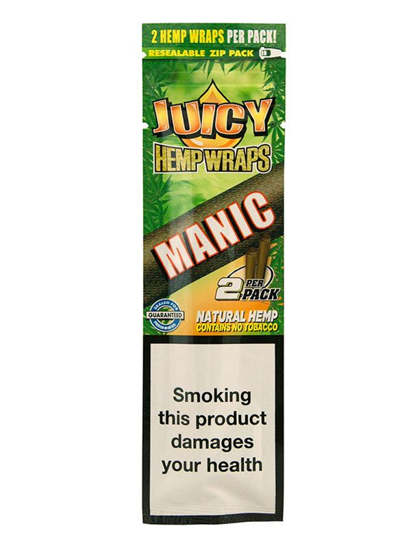 Juicy Hemp Wrap Manic 2pc