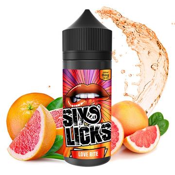 SIX LICKS - LOVE BITE 100ML 6MG