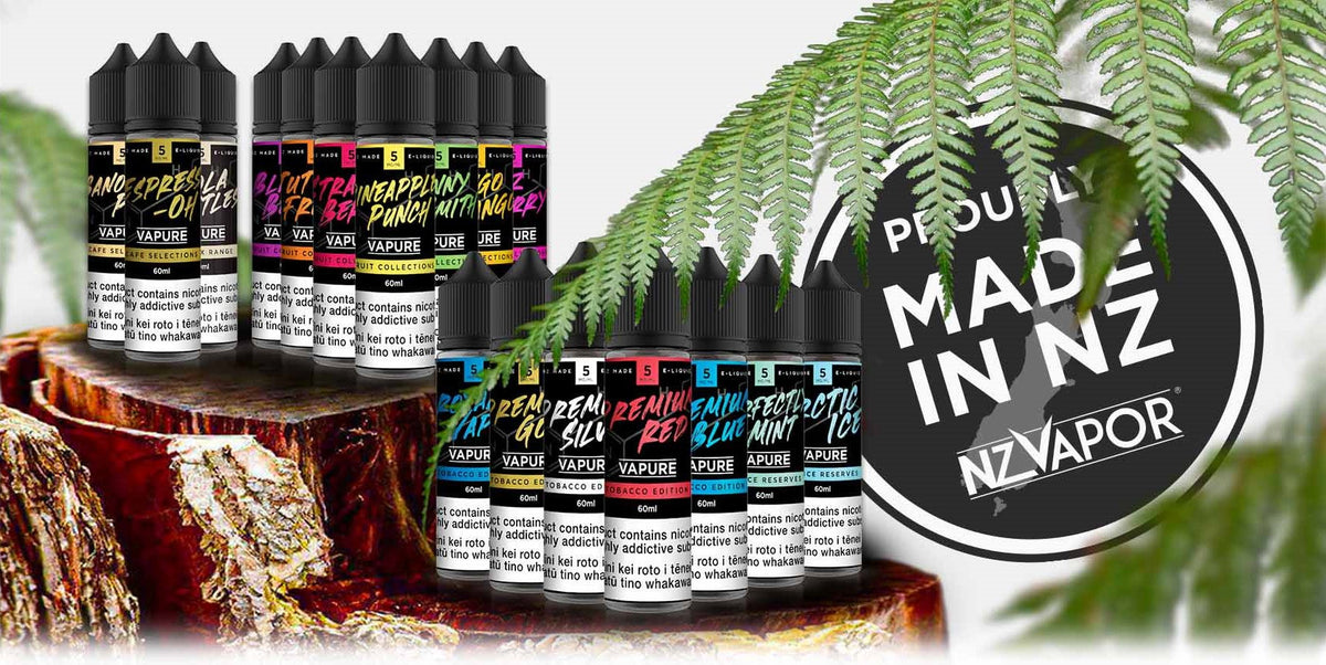 NZ VAPURE E-liquid 60ml